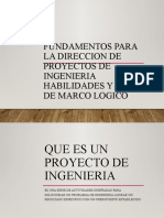 DIPLOMADO GERENCIA DE PROYECTOS. MARCO LÓGICO 