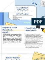 Kelompok 4 - Manajemen Pendanaan Bank Syariah