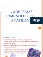 Presentacion de Problemas Inmunologiacos: Anafilaxis