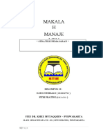 Makalah Manajemen Pemasaran SP