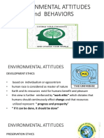 Environmental Attitudes PDF