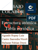 Trabajo Colaborativo (Estructura Atómica - Tabla Periódica)