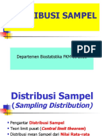 Distribusi Sampling Dan CLT