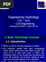 Introduction Hydrology