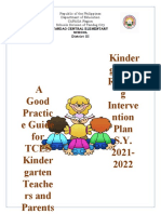 Reading Intervention Plan For Kinder