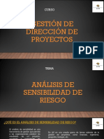 Análisis de Sensibilidad de Riesgo, Modalidades de Procesos, Funciones y Responsabilidad Del Residente y Supervisor