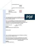 Impairment Sample Exercise