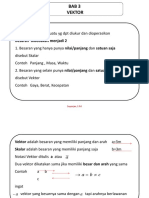 3.1 Vektor, Modulus dan Vektor satuan