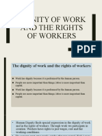 Dignity of Work and The Rights of Workers