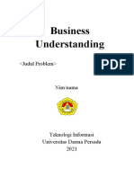 Business Understanding