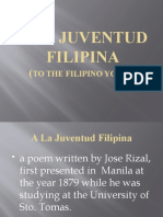 A La Juventud Filipina: To The Filipino Youth)