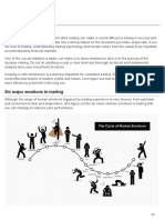 Controlling Emotions for Trading Success