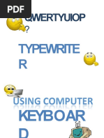 Parts and Function of The Keyboard