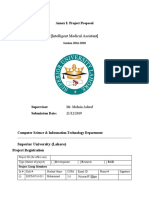 Proposal of Intelligent Medical Assistant