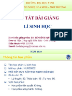 Lý Sinh Học