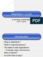 Webwork + Ajax: A Winning Combination