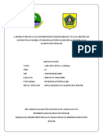 Laporan Penguatan Kompetensi Teknis Bidang Tugas