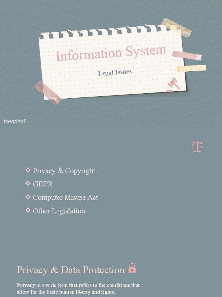Data Protection and Legal Compliance Guide | PDF | Information Privacy ...