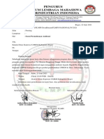 Pengurus Forum Lembaga Mahasiswa Perindustrian Indonesia: Wapiq Rizya Zaelan KPF. 01-19006