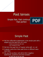 English - The Past Tense