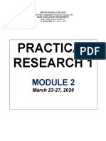 Practical Research Module 2 1