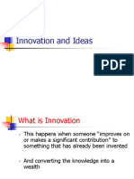 Innovation and Ideas