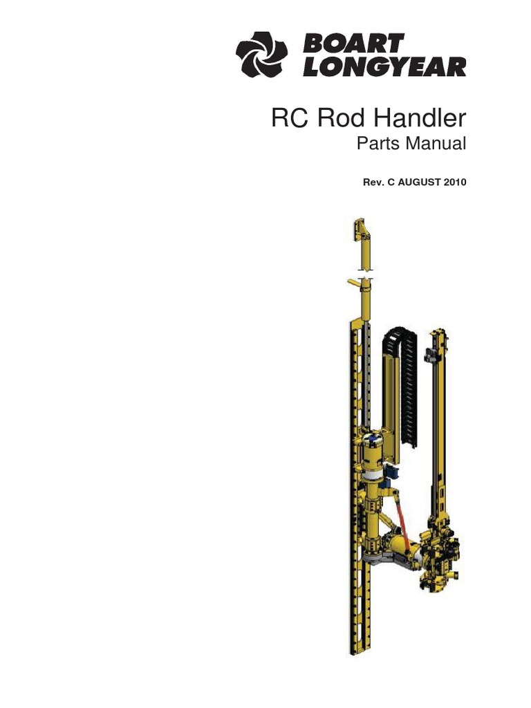 RC Rod Handler Parts Manual | PDF | Drilling Rig | Manufactured Goods