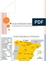 Mapa Político de España-1