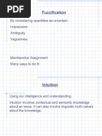 Fuzzification: by Considering Quantities As Uncertain: Imprecision Ambiguity Vagueness