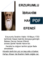 Erzurumlu İbrahim Hakki Efendi