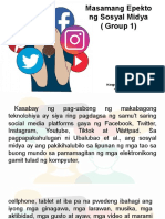 Epekto NG Social Media