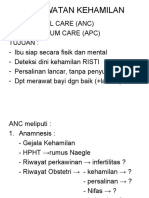 Perawatan Kehamilan (Anc) 2021