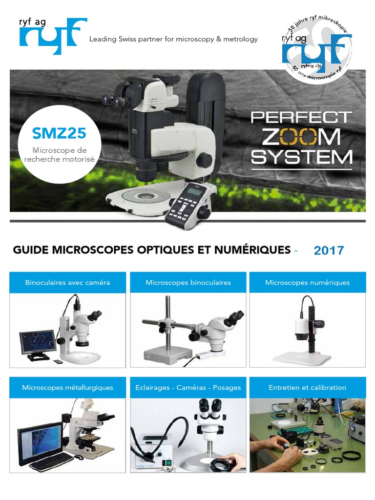 Guide Microscopes-Bd 1 2017 | PDF | Objectif photographique | Zoom