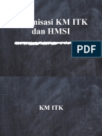 Organisasi KM ITK Dan HMSI