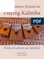 Playing Kalimba: E-Z Numbers System For