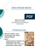 SEJARAH REKAM MEDIS