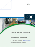 Sampling of Fertilizer Bags