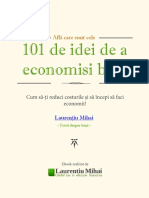 101 Idei de a Economisi Bani - eBook Gratuit (1)