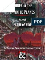 Codex of the Infinite Planes - Vol 01 - Plane of Fire