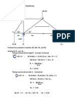 Trusses in Equilibrium Problem Solved