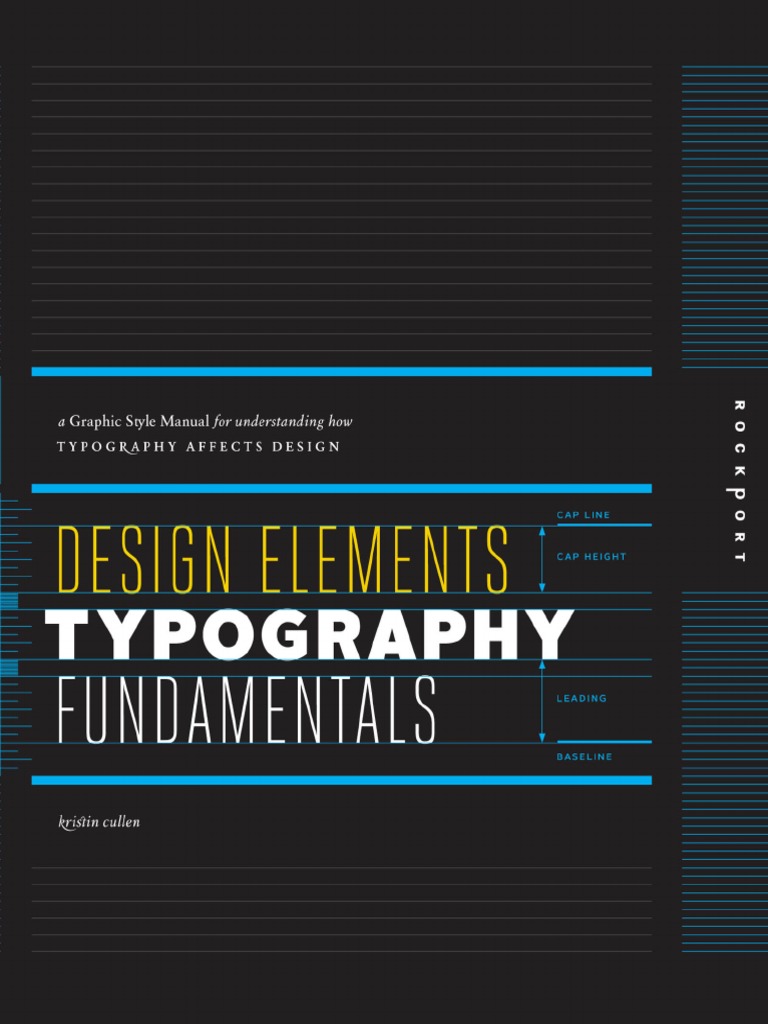 Design Elements Typography Fundamentals | PDF | Typography | Typefaces