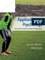 Applied Sport Psychology Personal Growth to Peak Performance