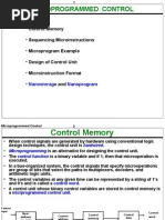 Micro Program Control Unit