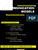 Communication Models Lesson 3