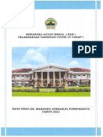 Kerangka Acuan Kerja Pelaksanaan Vaksinasi Tahap I Di Rsud Margono