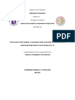 The Economy Under Pandemic A Descriptive Study On The State of Online Businesses Under The Growing Number of Cases During Covid - 19.