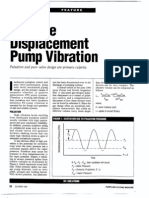 Positive Displacement Pump Vibration