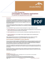 Chromadek Datasheet Quality Spec.