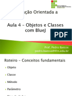 Aula 04 - Objetos e classes
