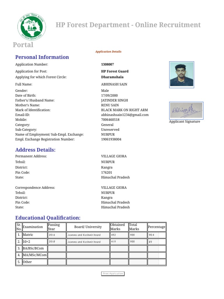 Forp - Hp.gov - in DownloadApplication - Aspx | PDF | Internet | Web